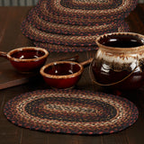 Beckham Jute Oval Placemat Set of 6 10x15