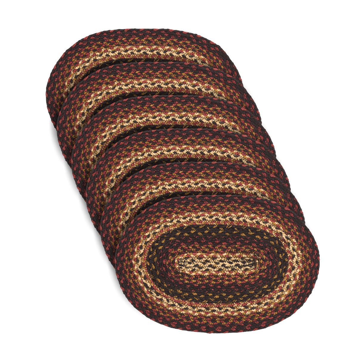 Beckham Jute Oval Placemat Set of 6 10x15