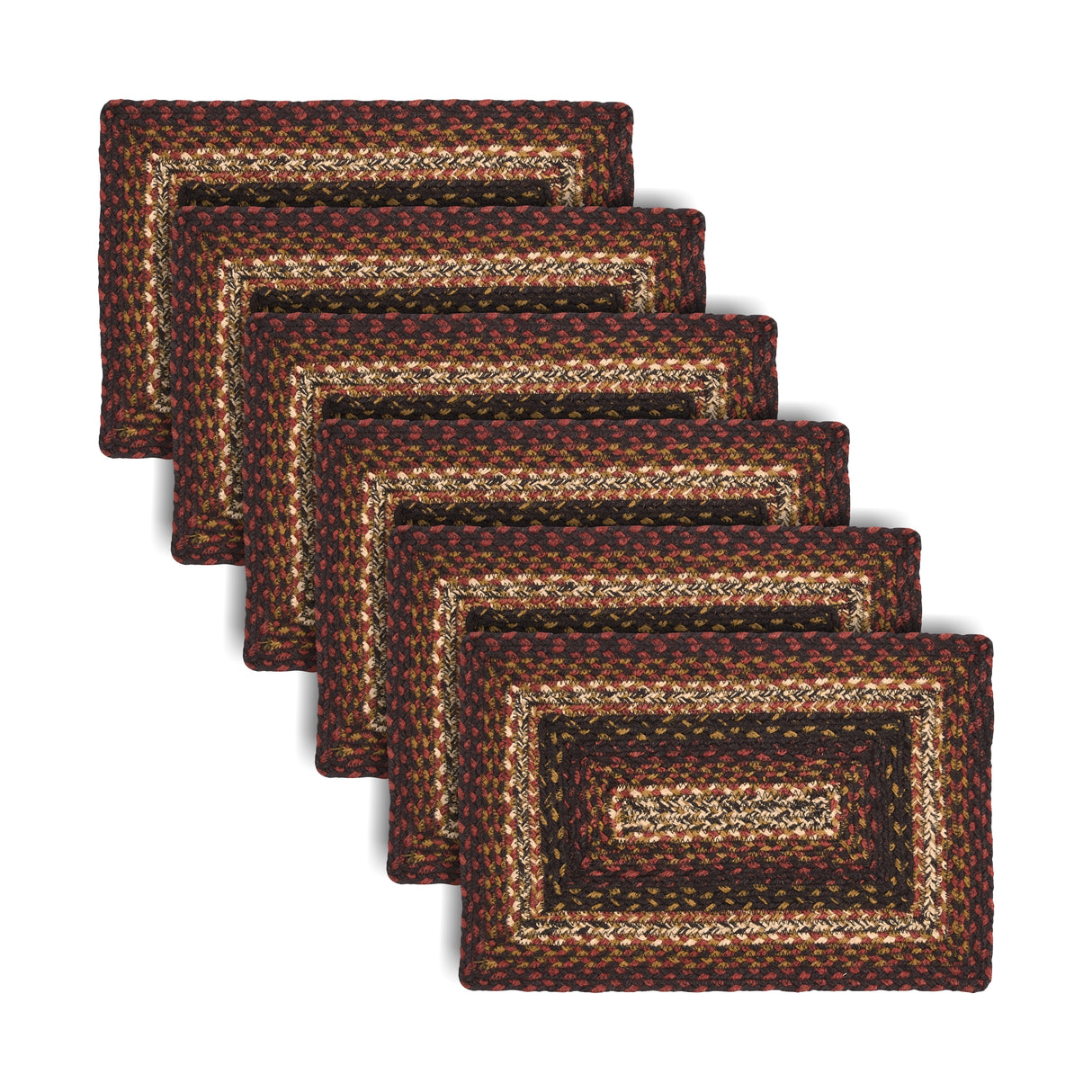 Beckham Jute Rect Placemat Set of 6 10x15