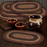 Beckham Jute Oval Placemat Set of 6 12x18