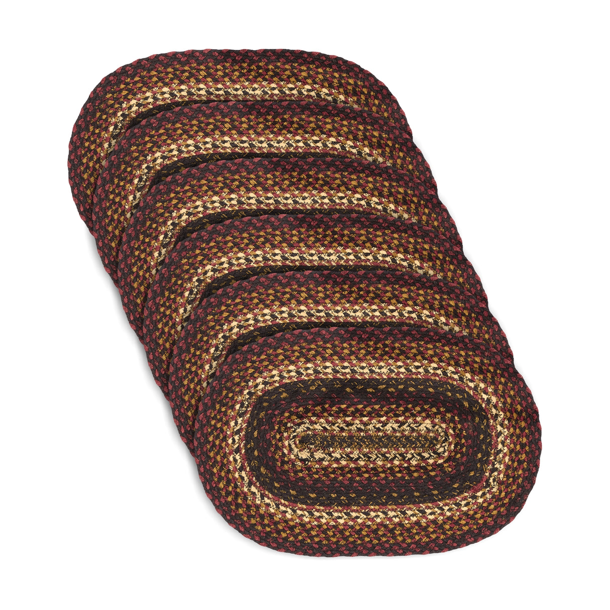 Beckham Jute Oval Placemat Set of 6 12x18
