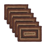 Beckham Jute Rect Placemat Set of 6 12x18