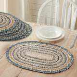 Kaila Jute Oval Placemat Set of 6 13x19