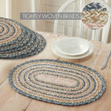Kaila Jute Oval Placemat Set of 6 13x19