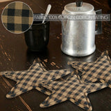 Black Star Trivet Star Shape Set of 3 10