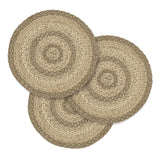 Cobblestone Jute Trivet 15, Set of 3