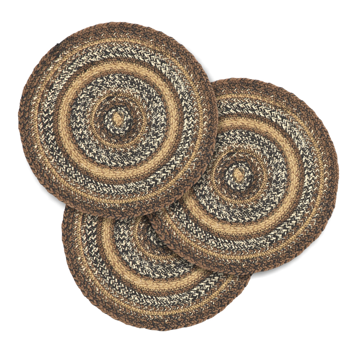 Espresso Jute Trivet 15, Set of 3