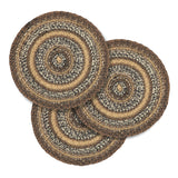 Espresso Jute Trivet 15, Set of 3