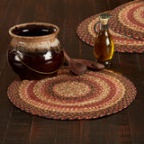Ginger Spice Jute Trivet 15, Set of 3