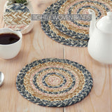 Kaila Jute Trivet 8, Set of 3