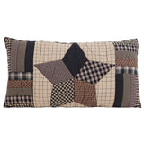 Bingham Star King Sham 21x37, Set of 2