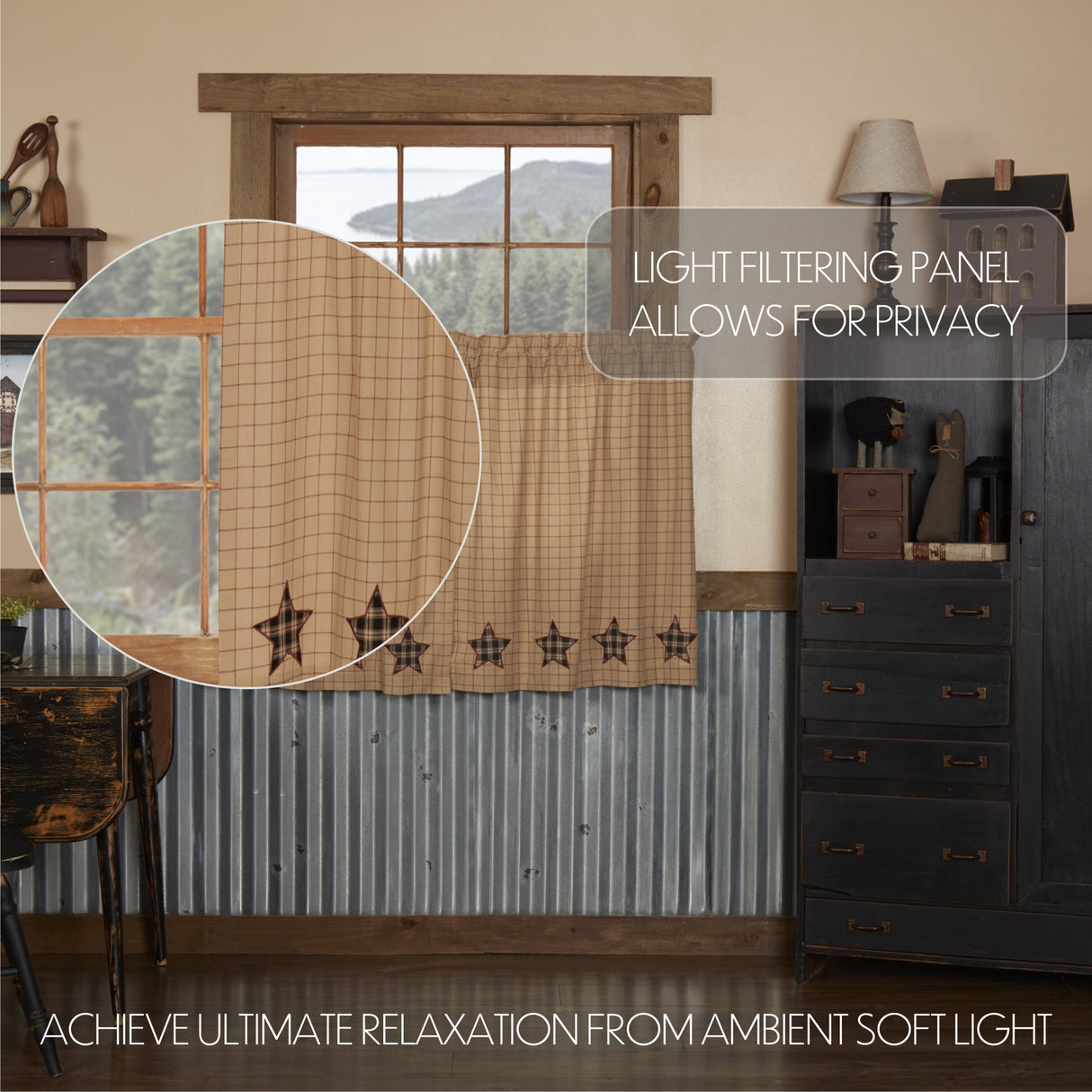 Bingham Star Curtain Set