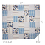 Annie Floral 3 Piece Quilt Set
