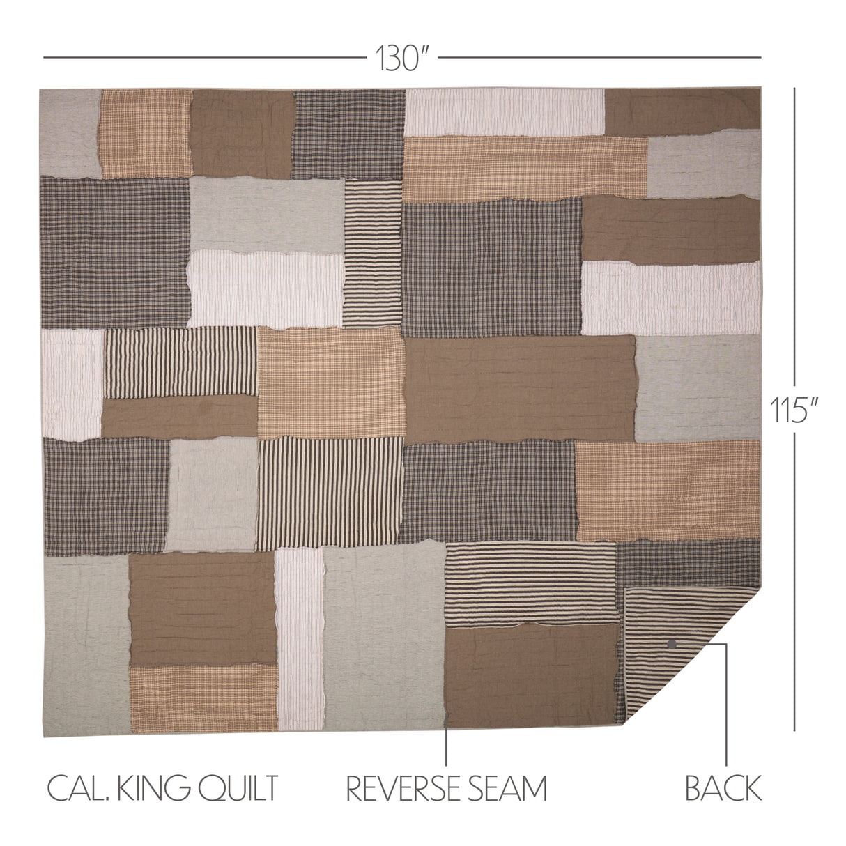 Ashmont 3 Piece Quilt Set