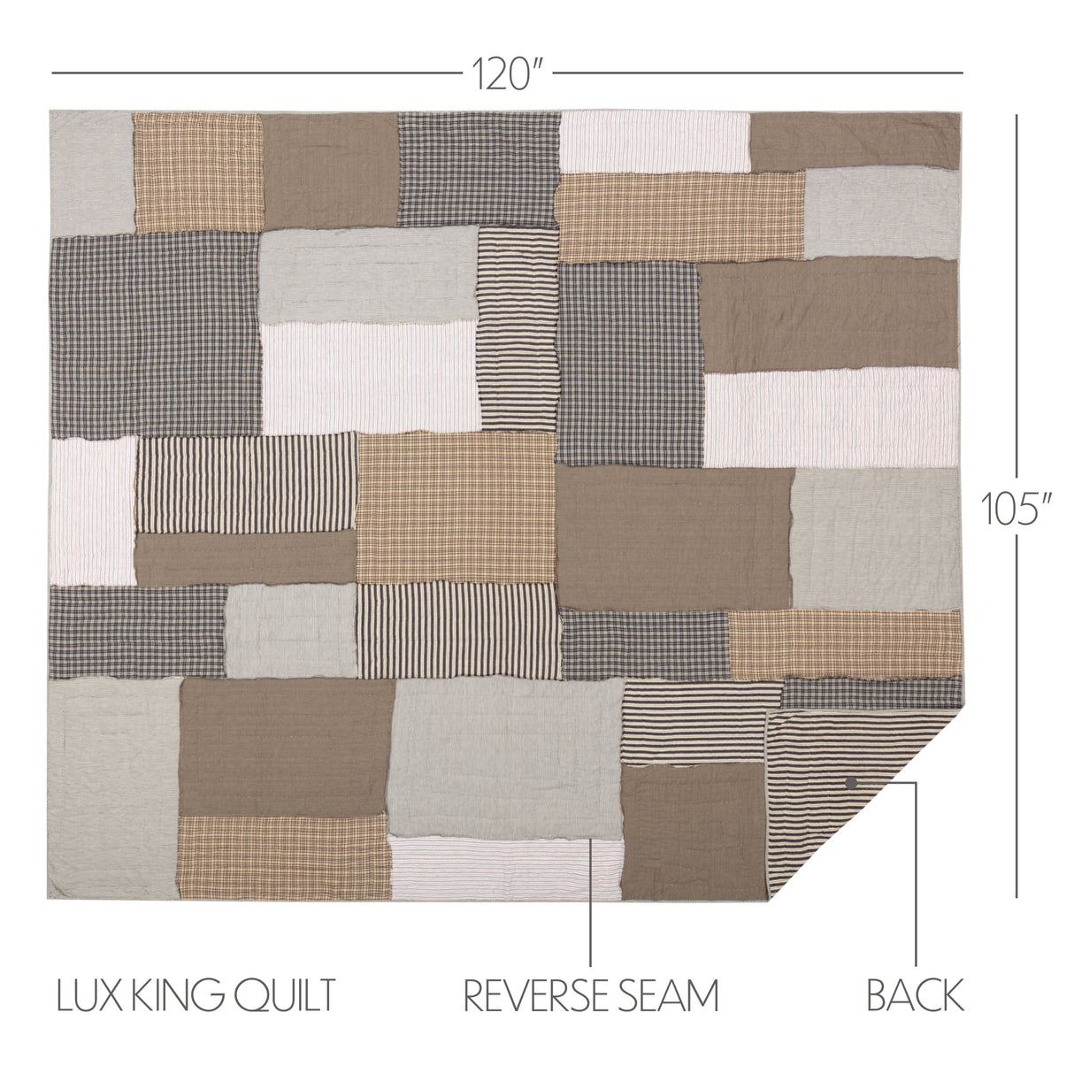 Ashmont 3 Piece Quilt Set