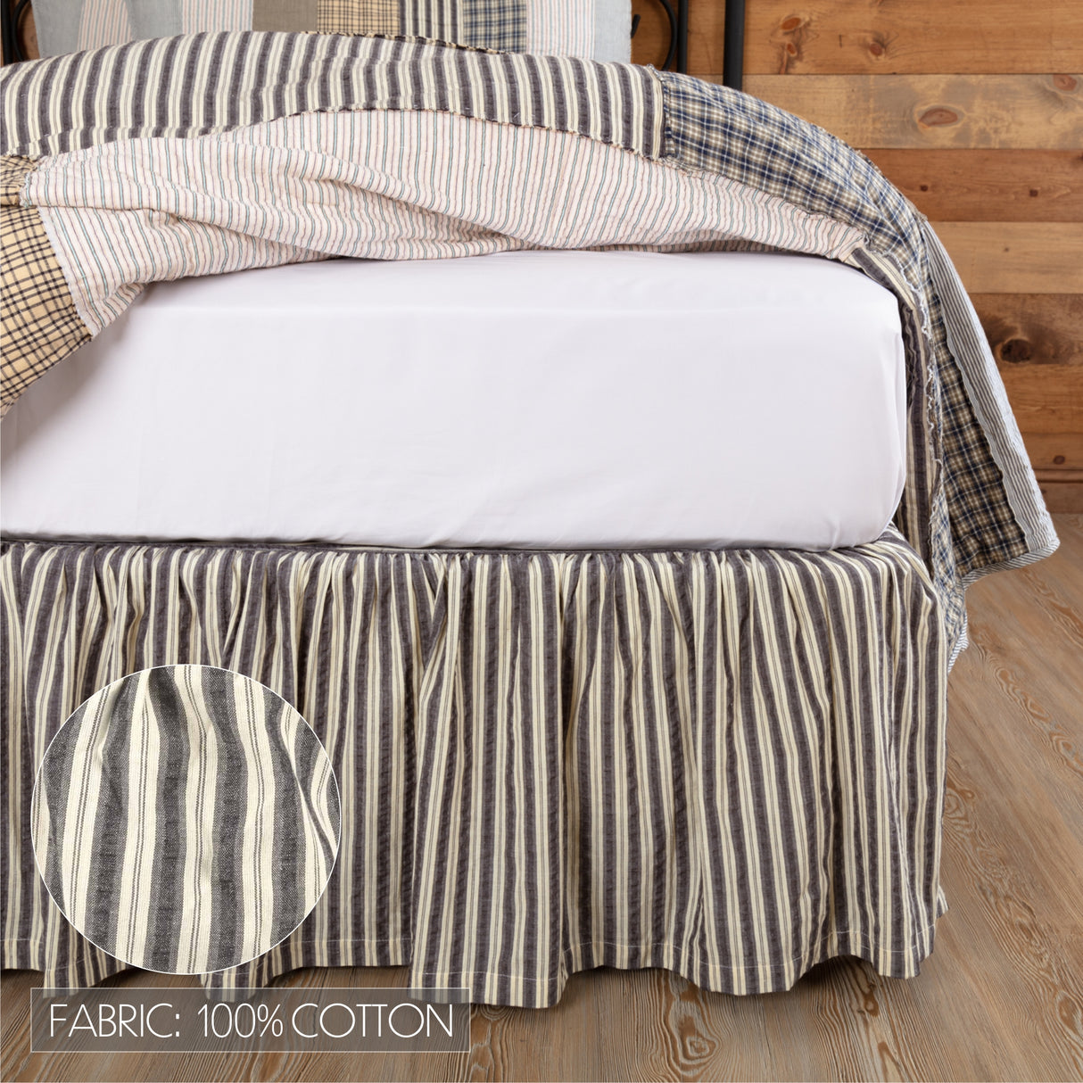 Ashmont 4 Piece Twin Quilt Set (1 Twin Quilt, 2 Standard Shams, 1 Twin Bed Skirt)