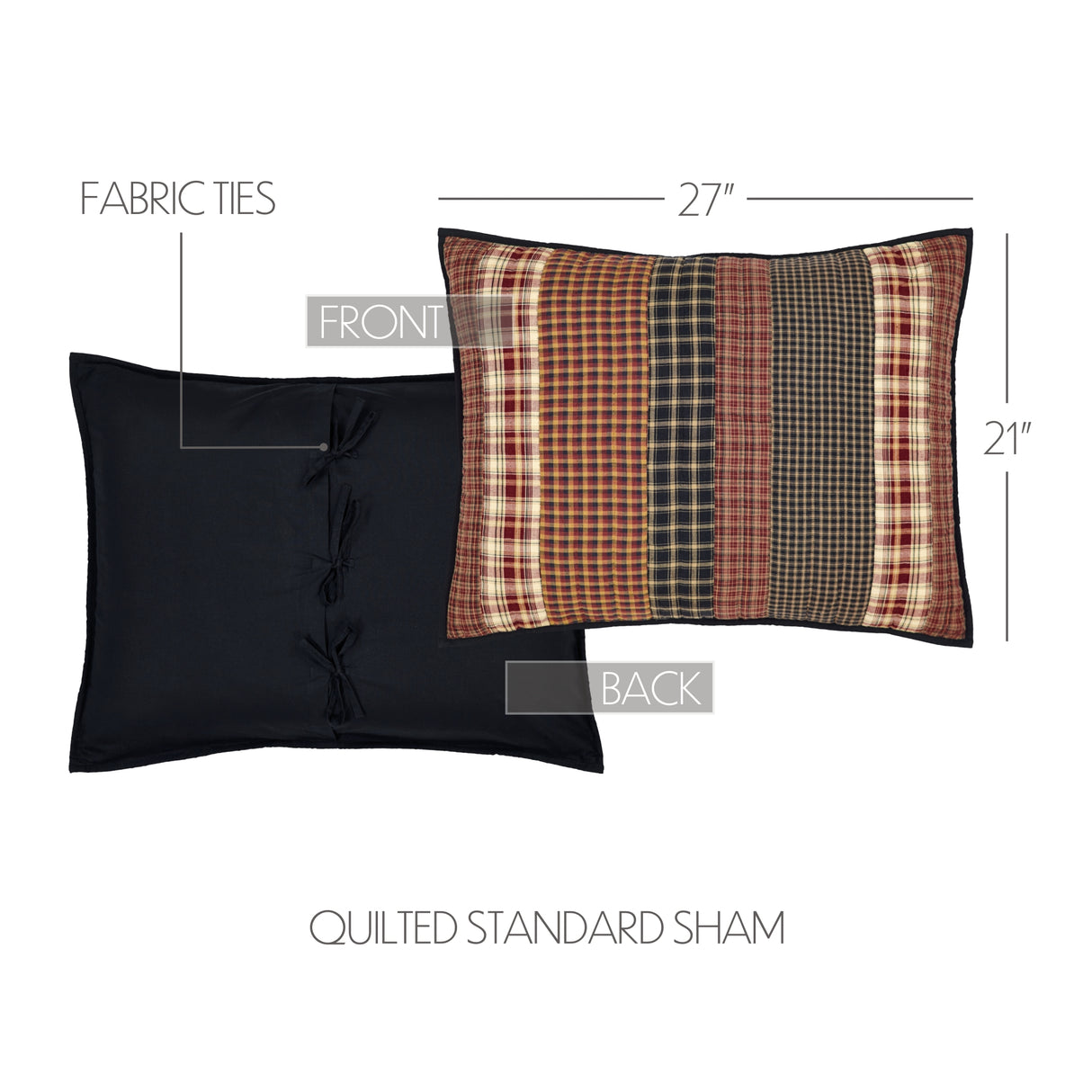 Beckham 3 Piece Quilt Set
