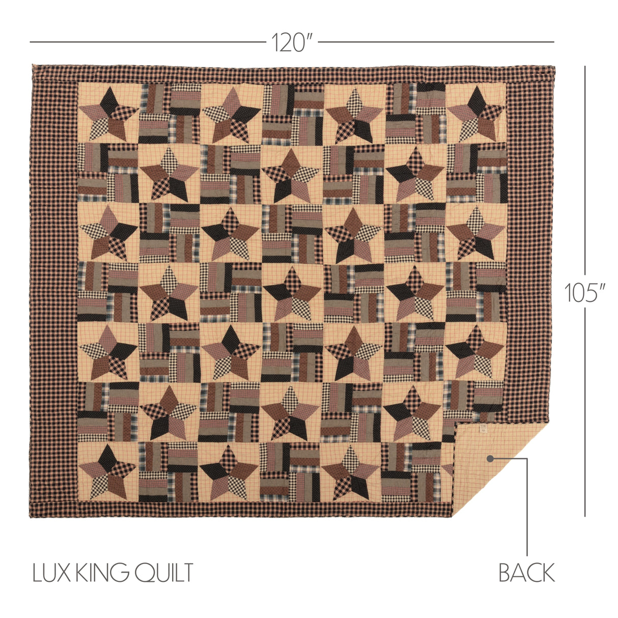 Bingham Star 6 Piece Quilt Set