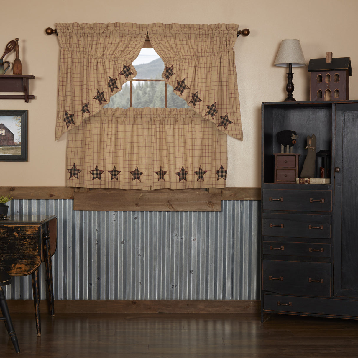 Bingham Star Curtain Set