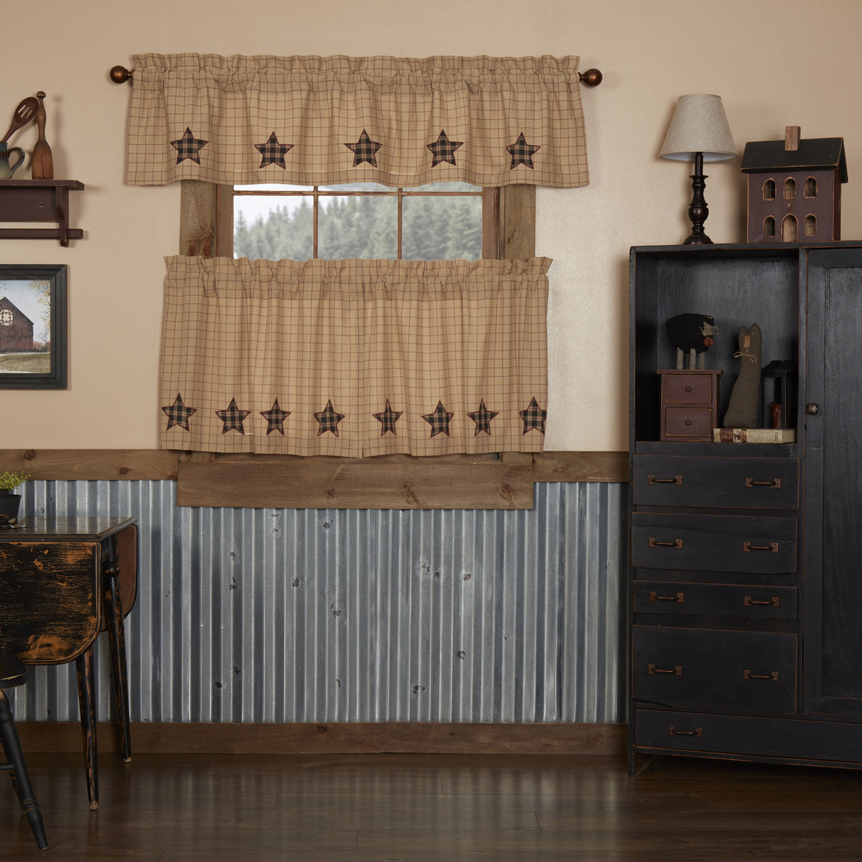 Bingham Star Curtain Set