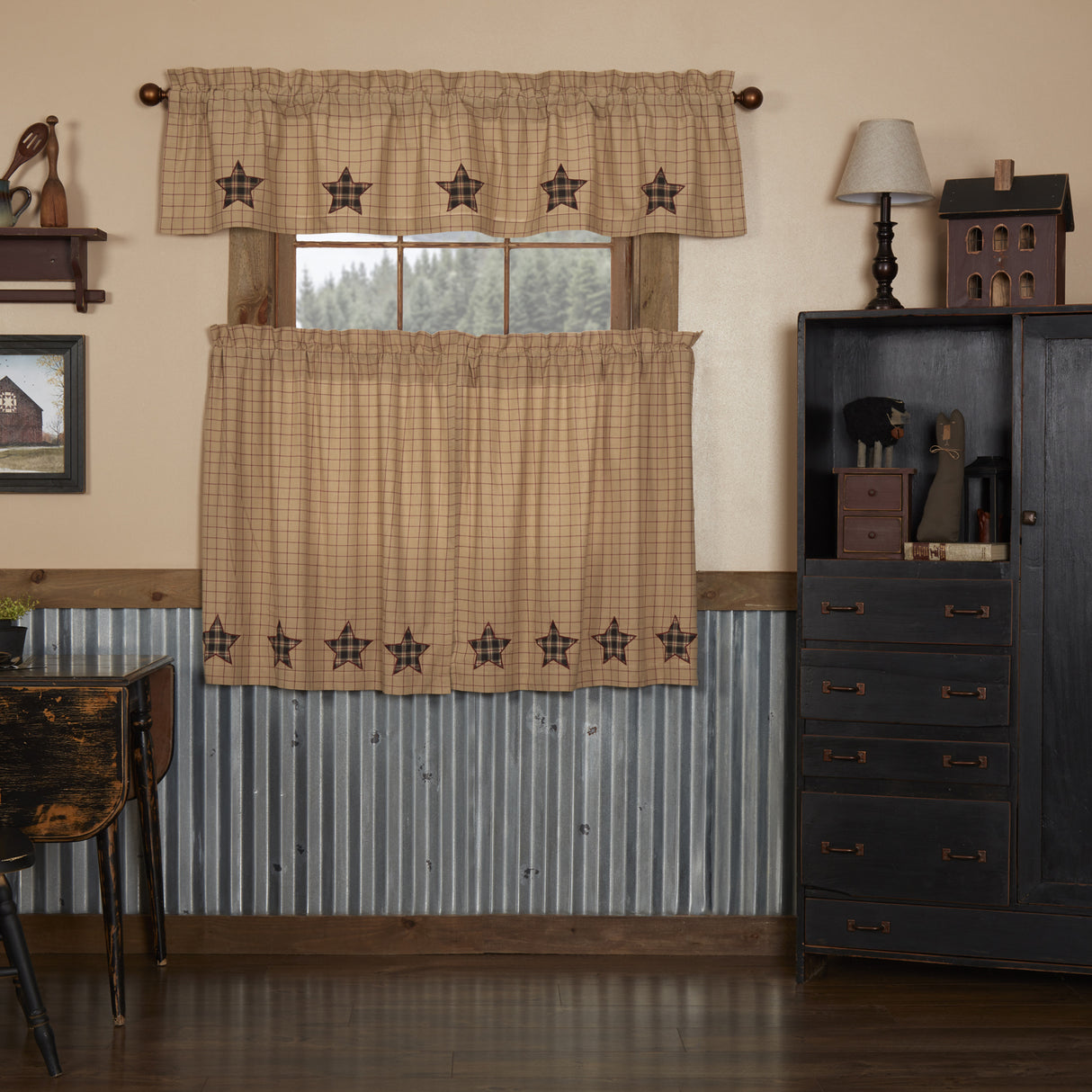 Bingham Star Curtain Set