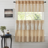 Camilia Ruffled Curtain Set