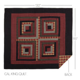 Cumberland 5PC Chili Pepper Bedding Set Cal King (1 Quilt, 2 Shams, 2 Pillowcases)