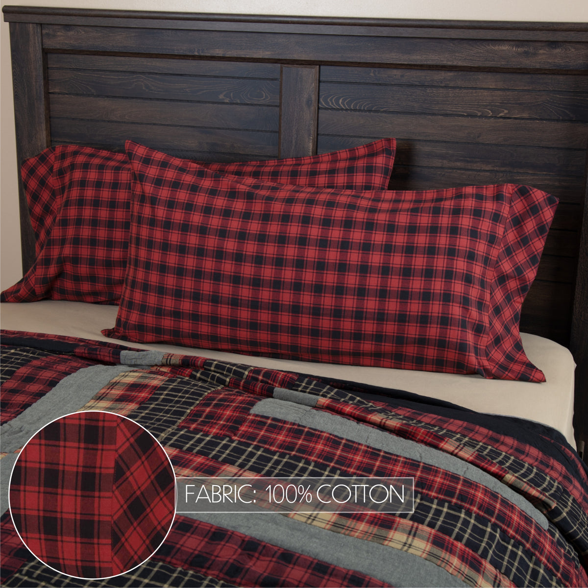 Cumberland 5PC Chili Pepper Bedding Set Cal King (1 Quilt, 2 Shams, 2 Pillowcases)