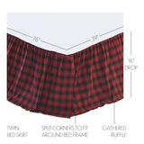 Cumberland 6PC Chili Pepper Bedding Set Twin (1 Quilt, 2 Shams, 2 Pillowcases, 1 Bedskirt)