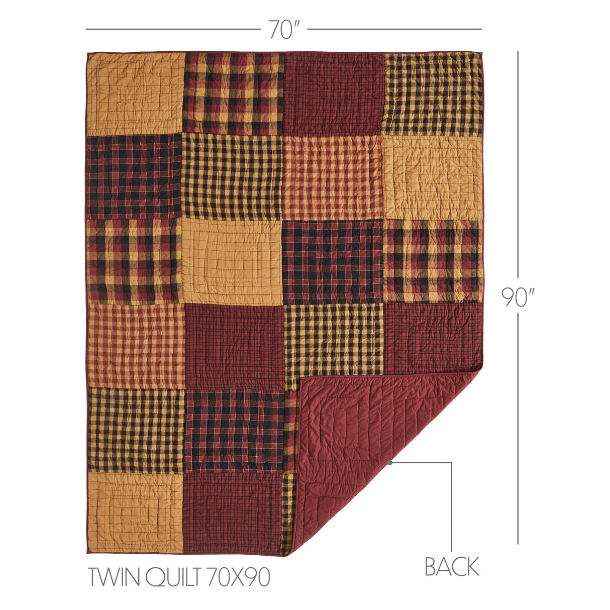 Connell 3 Piece Quilt Set