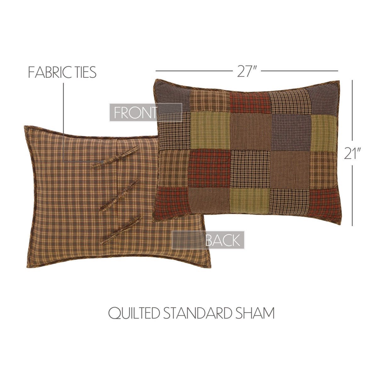 Cedar Ridge 3 Piece Quilt Set