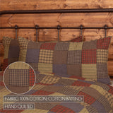 Cedar Ridge 5PC Cedar Green Bedding Set Cal King (1 Quilt, 2 Shams, 2 Pillowcases)