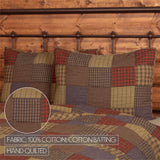 Cedar Ridge 6PC Cedar Green Bedding Set Twin (1 Quilt, 2 Shams, 2 Pillowcases, 1 Bedskirt)