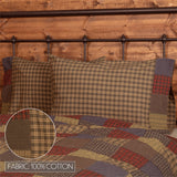 Cedar Ridge 6PC Cedar Green Bedding Set Twin (1 Quilt, 2 Shams, 2 Pillowcases, 1 Bedskirt)