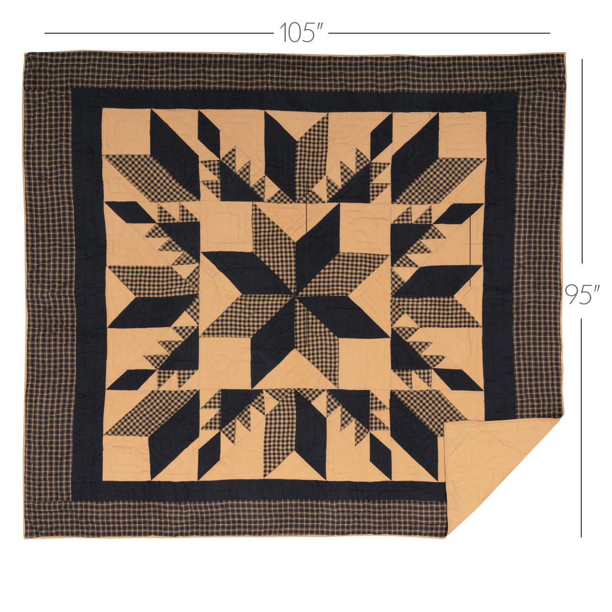 Dakota Star 3 Piece Quilt Set