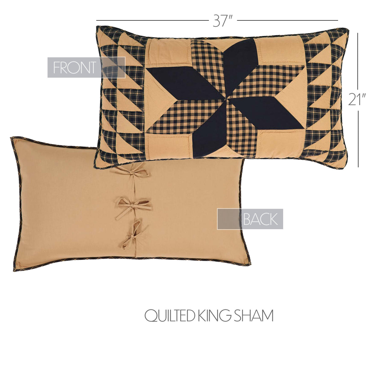 Dakota Star 3 Piece Quilt Set