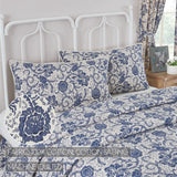 Dorset 6PC Mustard Gold Bedding Set Twin (1 Quilt, 2 Shams, 2 Pillowcases, 1 Bedskirt)