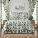 Dorset 8PC Mustard Gold Bedding Set Luxury King (1 Quilt, 2 Shams, 2 Pillowcases, 1 Bedskirt, 2 Euros)