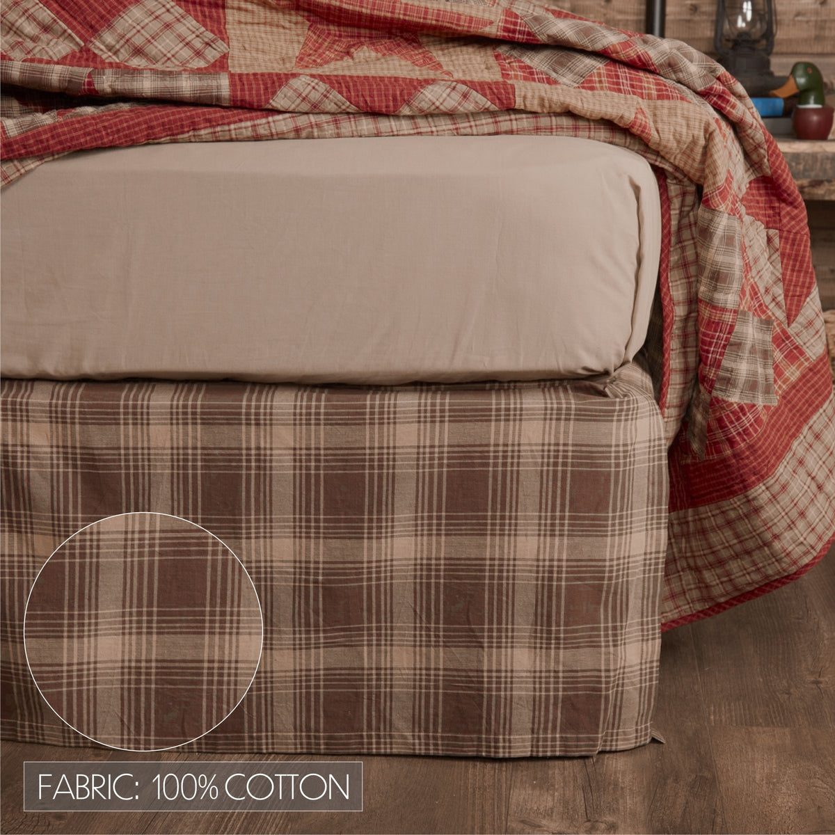 Dawson Star 4PC Khaki Bedding Set