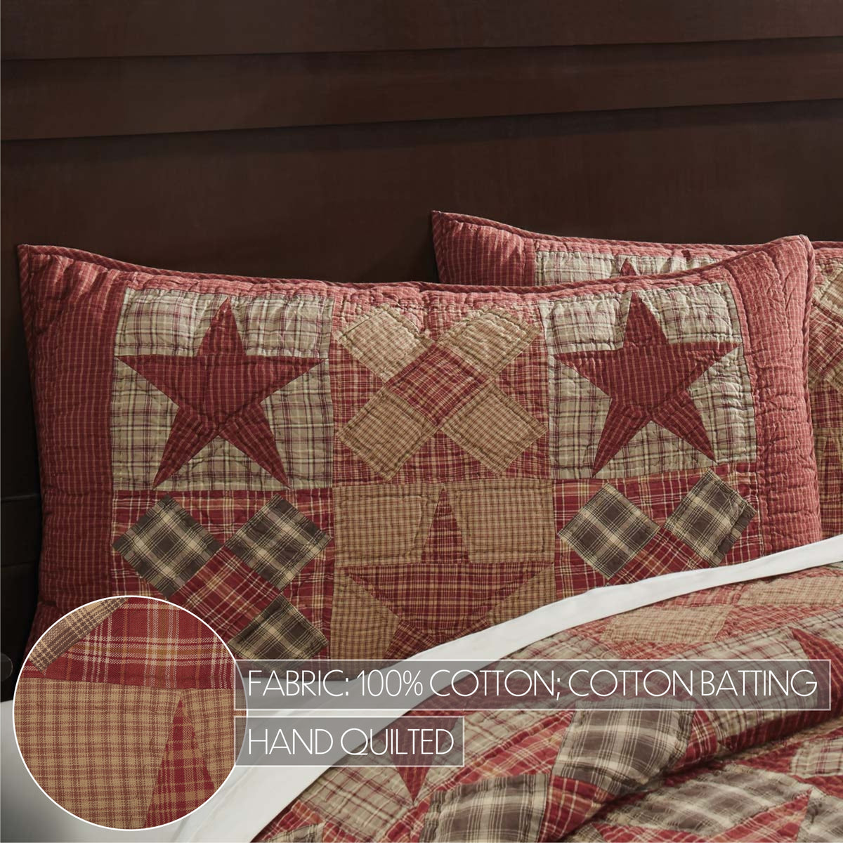 Dawson Star 4PC Khaki Bedding Set