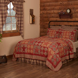 Dawson Star 4PC Khaki Bedding Set