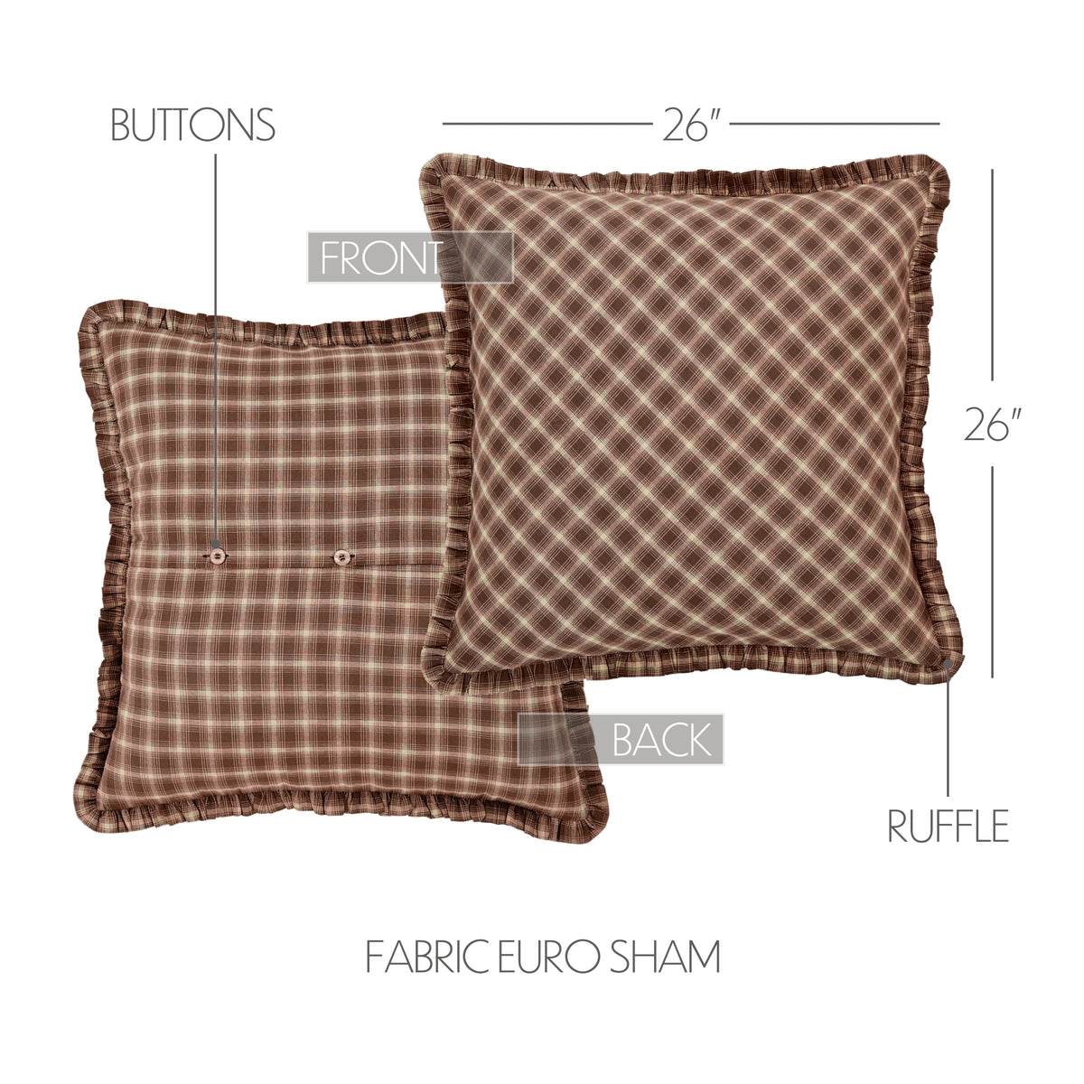Dawson Star 8PC Khaki Bedding Set Queen (1 Quilt, 2 Shams, 2 Pillowcases, 1 Bedskirt, 2 Euros)