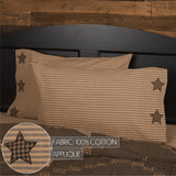 Farmhouse Star 5PC Charcoal Bedding Set Queen (1 Quilt, 2 Shams, 2 Pillowcases)
