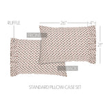 Florette 6PC Light Taupe Bedding Set King (1 Quilt, 2 Shams, 2 Pillowcases, 1 Bedskirt)