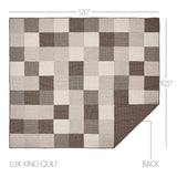 Florette 8PC Light Taupe Bedding Set Luxury King (1 Quilt, 2 Shams, 2 Pillowcases, 1 Bedskirt, 2 Euros)