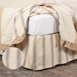 Grace 6PC Creme Bedding Set King (1 Quilt, 2 Shams, 2 Pillowcases, 1 Bedskirt)