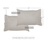 Hatteras 6PC Americana Red Bedding Set Twin (1 Quilt, 2 Shams, 2 Pillowcases, 1 Bedskirt)