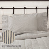 Hatteras 6PC Americana Red Bedding Set Twin (1 Quilt, 2 Shams, 2 Pillowcases, 1 Bedskirt)