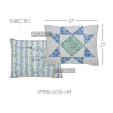 Jolie 6PC Basil Green Bedding Set Twin (1 Quilt, 2 Shams, 2 Pillowcases, 1 Bedskirt)