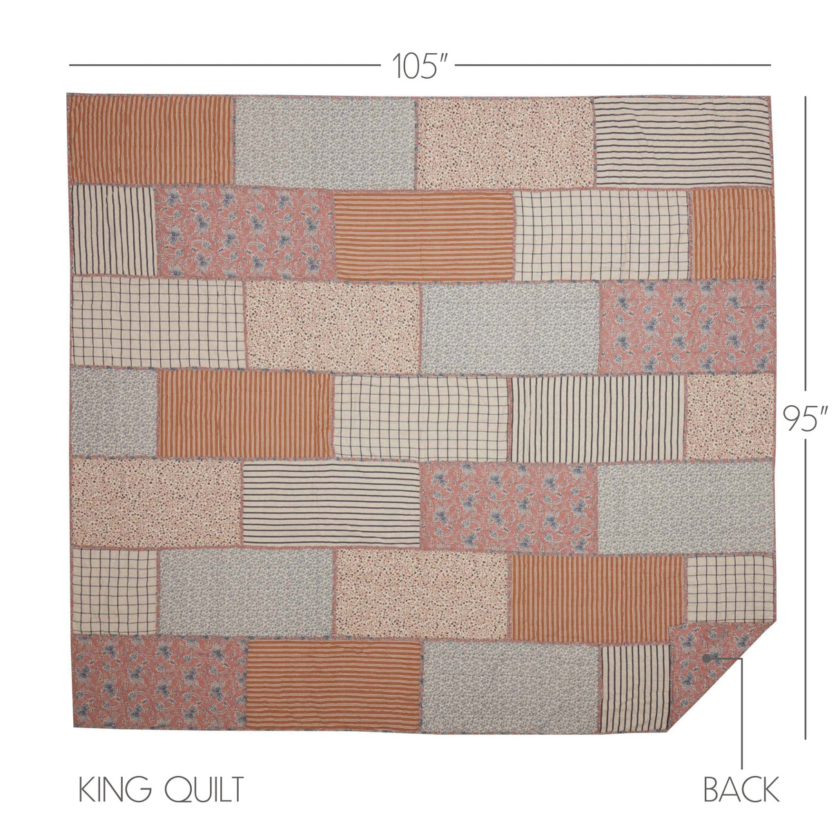 Kaila 5 Piece Quilt Set